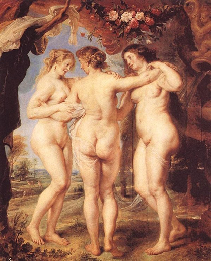 P. P. Rubens : Les grâces, Madrid, musée du Prado, ©Centre Ledoux P. P. Rubens : Les grâces, Madrid, musée du Prado, ©Centre Ledoux