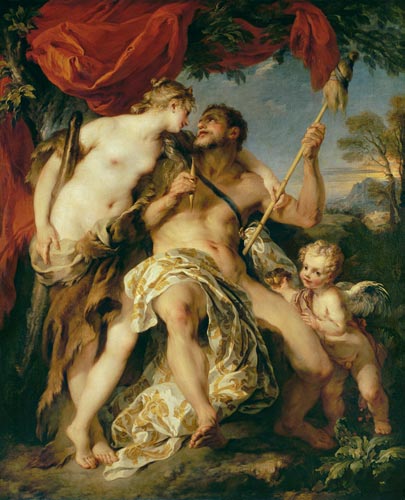 F. Lemoyne, Hercule et Omphale, 1724, Paris, musée du Louvre (cl. du musée). F. Lemoyne, Hercule et Omphale, 1724, Paris, musée du Louvre (cl. du musée).