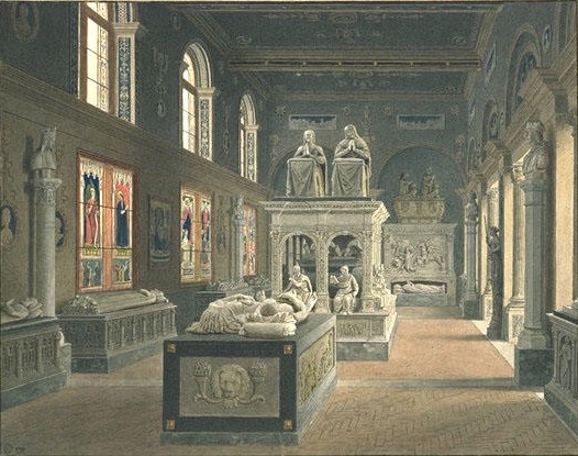 Jean-Lubin Vauzelle, Vue du Musée des Monuments Français Jean-Lubin Vauzelle, Vue du Musée des Monuments Français