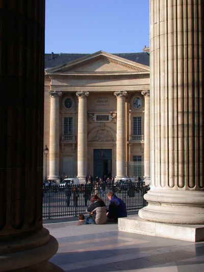 J.-G. Soufflot, La faculté de Droit et le portique du Panthéon, Paris.
© Daniel Rabreau J.-G. Soufflot, La faculté de Droit et le portique du Panthéon, Paris.
© Daniel Rabreau