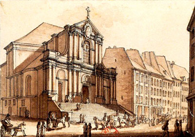Vue de l'église Saint-Roch à Paris par Christophe Civeton Vue de l'église Saint-Roch à Paris par Christophe Civeton