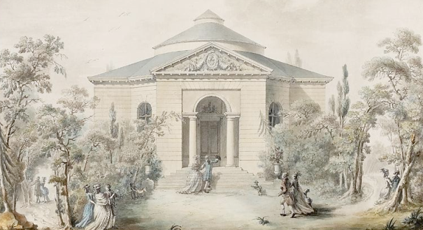Pavillon de musique de la comtesse de Provence à Versailles, après 1775, Sceaux, musée de l’Ile de France. Pavillon de musique de la comtesse de Provence à Versailles, après 1775, Sceaux, musée de l’Ile de France.